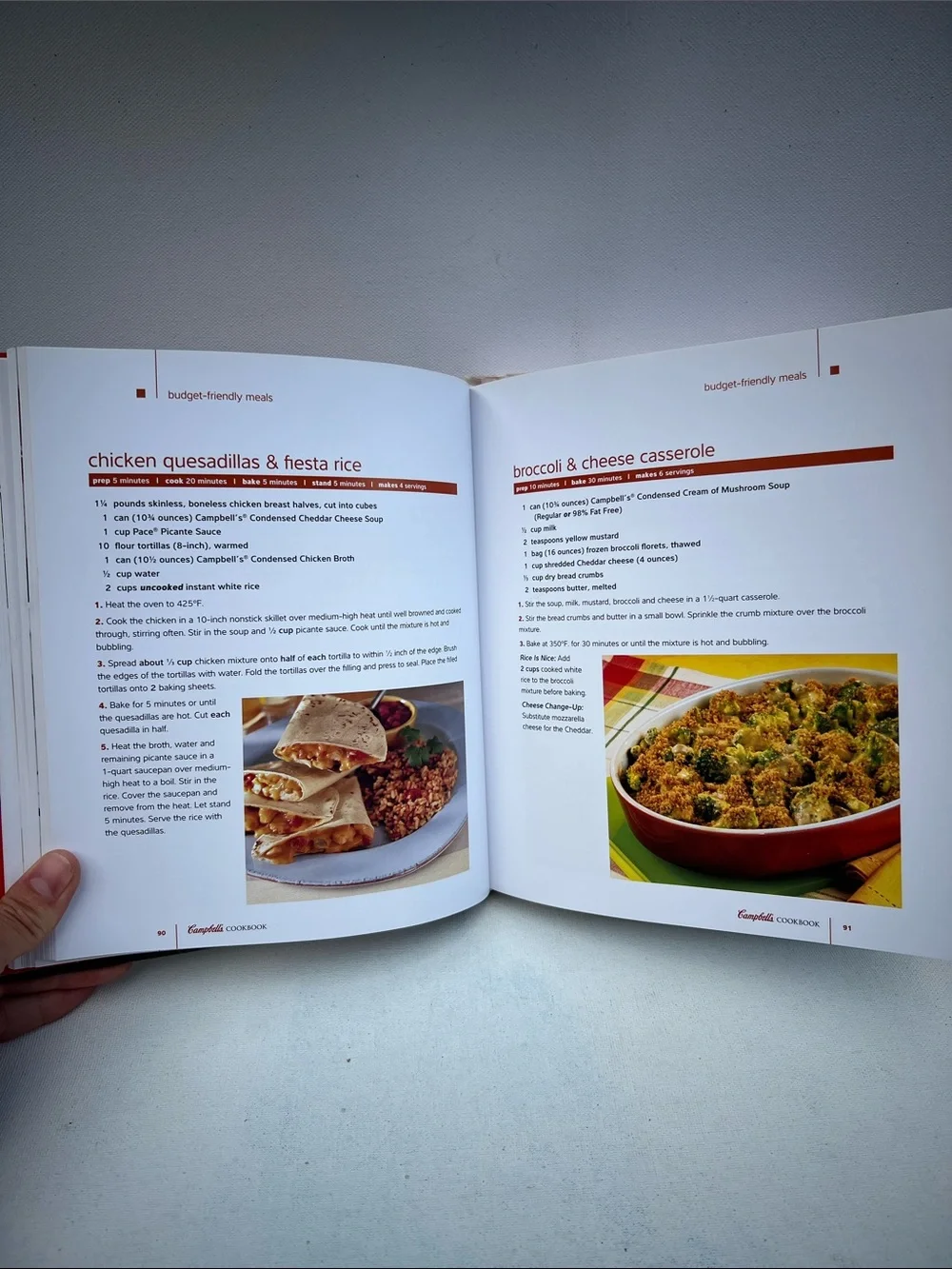 Campbell's Cookbook more than 300 recipes and cooking basics very large book